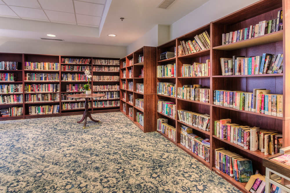 Library at Parkview Estates in Kennewick, Washington