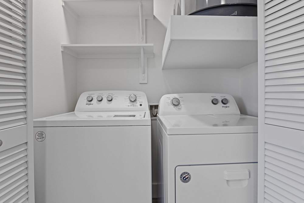 Laundry area at Ashwood in Pflugerville, Texas