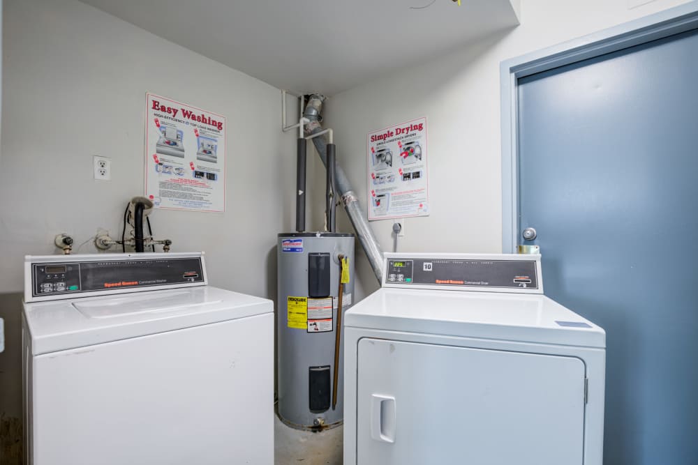 Washer and dryer at Preserve at Cradlerock Apartment Homes in Columbia, Maryland