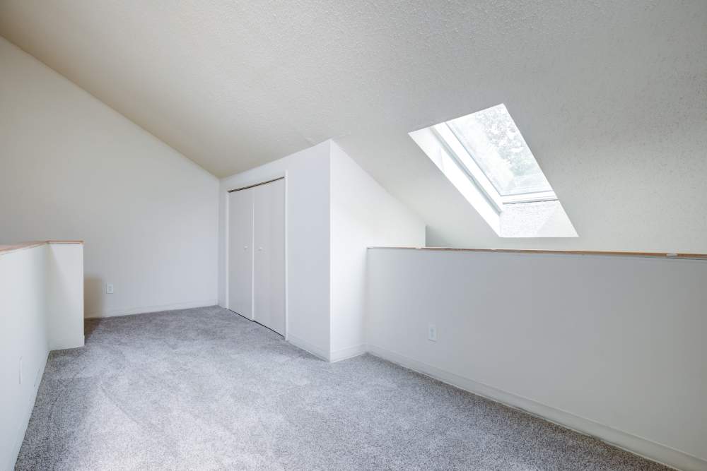 Spacious attic at Preserve at Cradlerock Apartment Homes in Columbia, Maryland