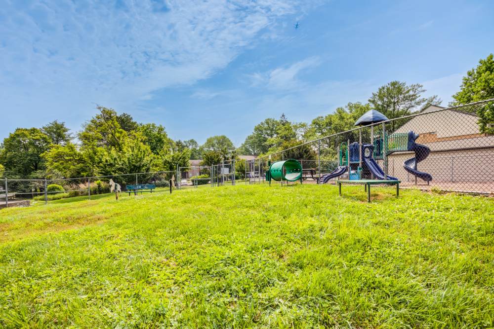 Lush exterior at Preserve at Cradlerock Apartment Homes in Columbia, Maryland