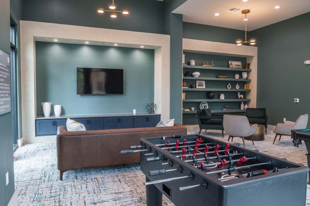 Gaming Room with Foosball at The Waters at Freeport in Freeport, Florida