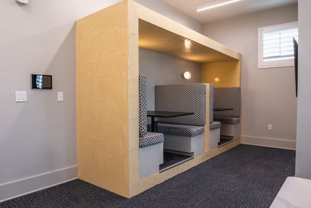 Private Office or Meeting Space with Cozy Seats at The Waters at Freeport in Freeport, Florida
