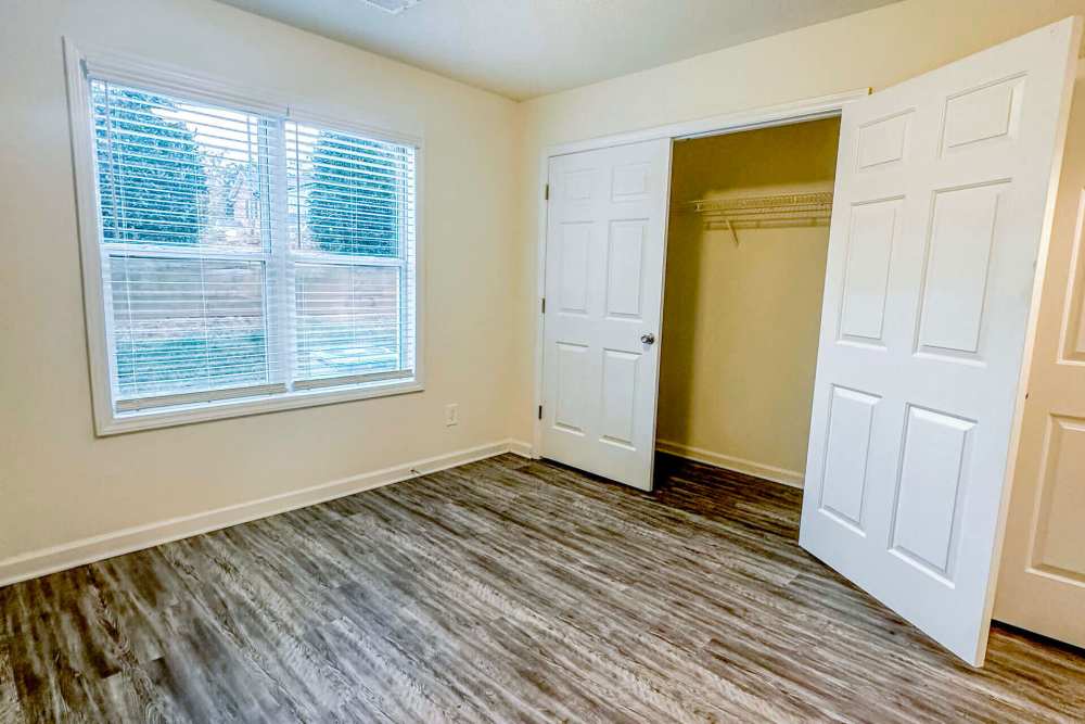 Bedroom with a window at Orchard Trace Gastonia in Gastonia,North Carolina