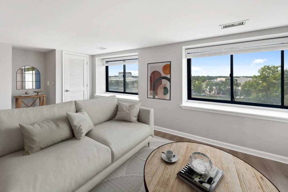 Living Room at Cherry Hill Towers in Cherry Hill, New Jersey