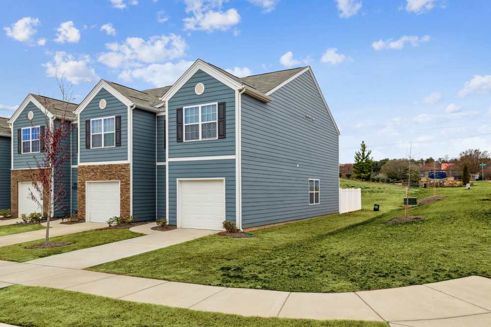 View of the apartment at Norman Ridge Townhomes in Terrell, North Carolina
