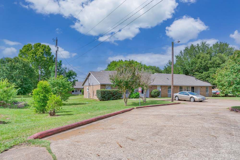 Distant shot of the property at Grapeland Apartments in Grapeland,Texas