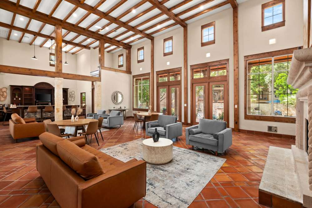 Clubhouse at Sedona Ranch Apartments in San Antonio, Texas