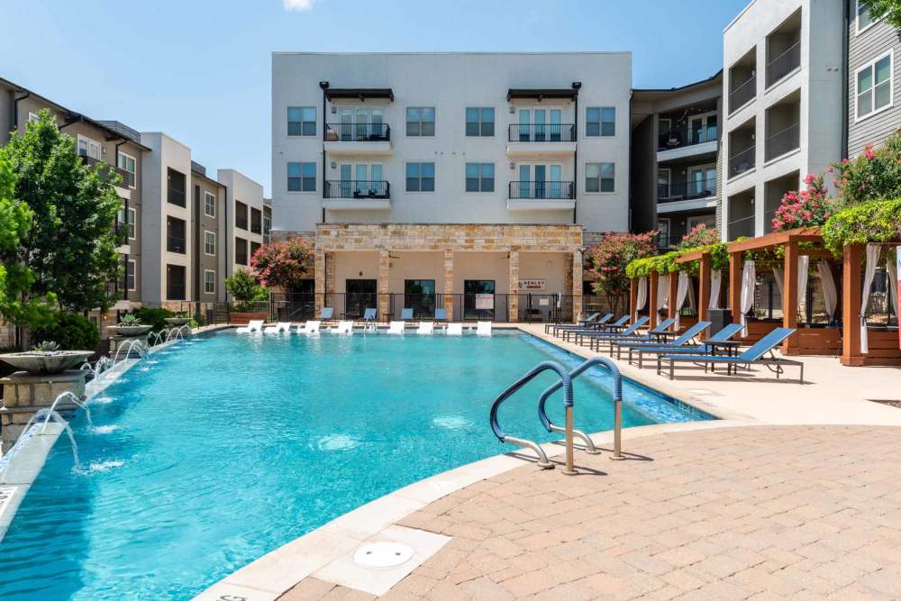 Poolside at Henley at The Rim in San Antonio, Texas