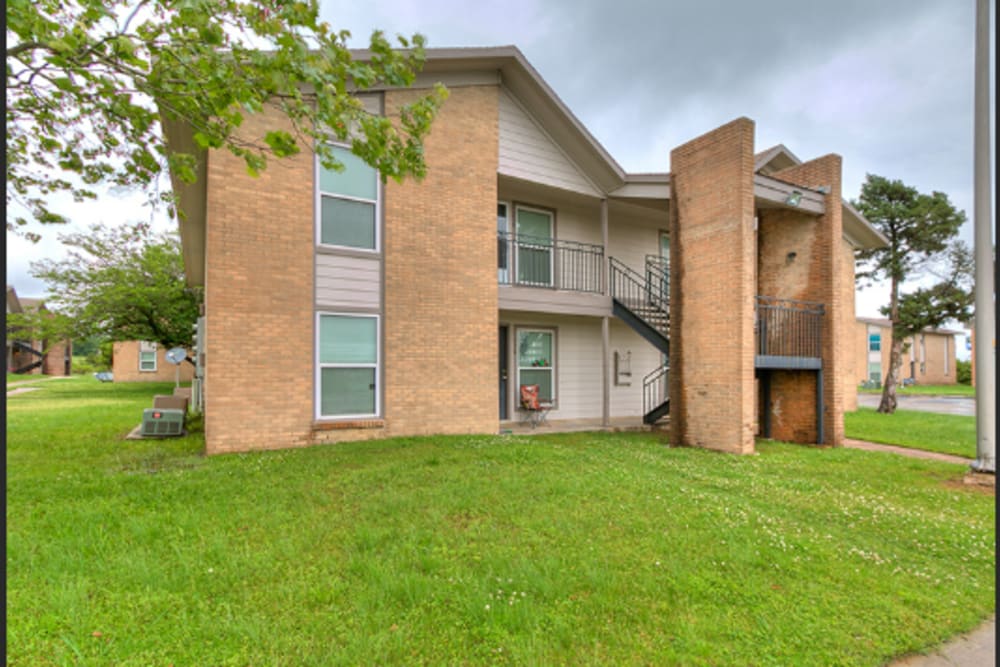 Exterior of the building at The Residence At Okemah in Okemah, Oklahoma, 