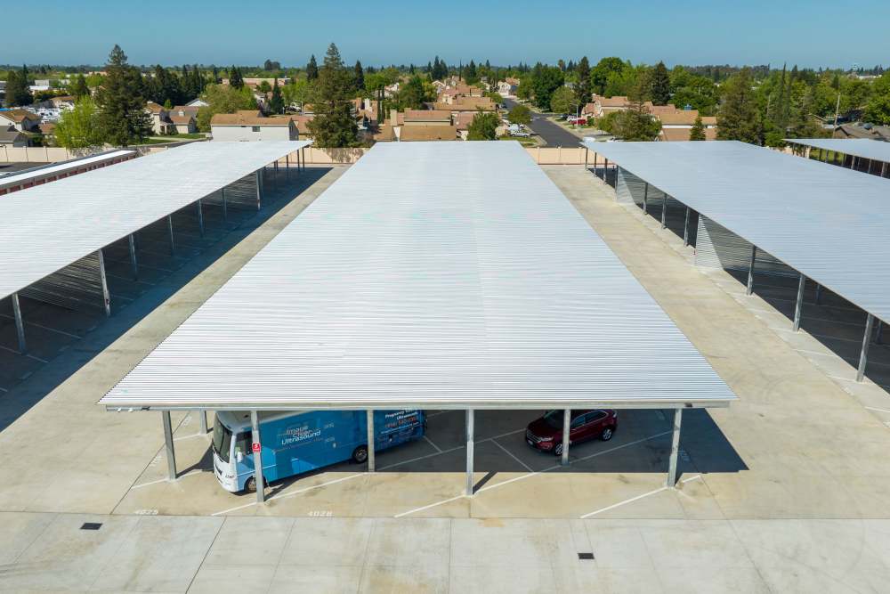 Covered RV Storage at RoadRunner RV Storage