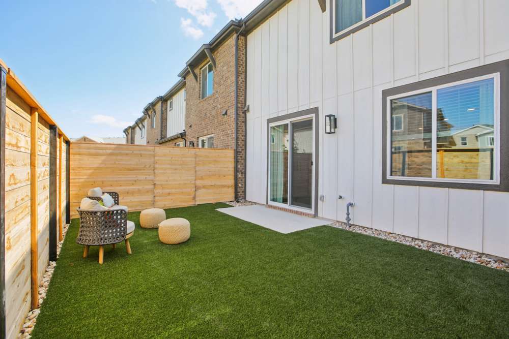 Outdoor space with a couch at BB Living Sweetwater Crossing in Bee Cave, Texas