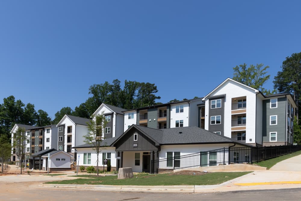 Front exterior at The Pines At Peach Road in Raleigh, North Carolina