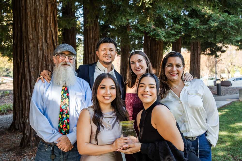 Resident father and son playing in their new home at a Sequoia community