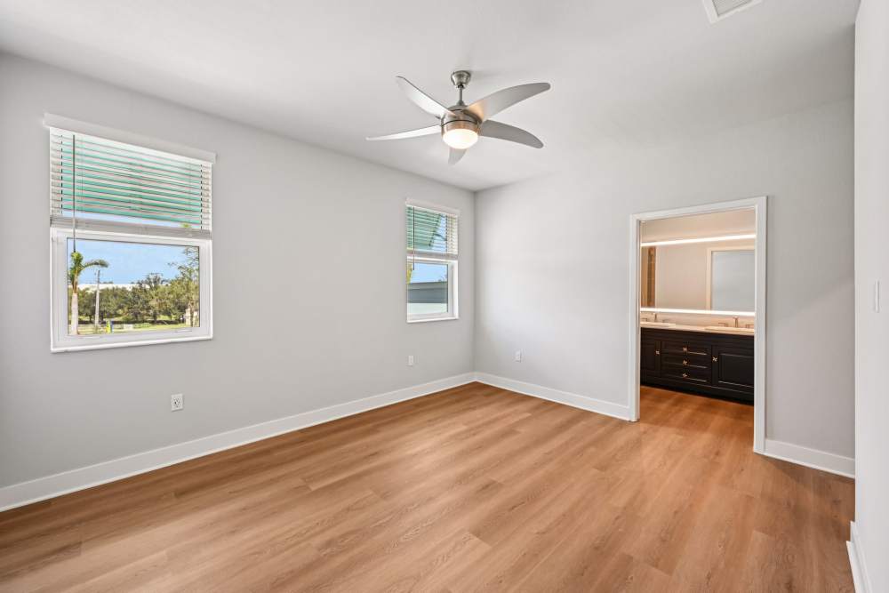 Empty Room with Access to Bathroom at The Vivien in Vero Beach, Florida