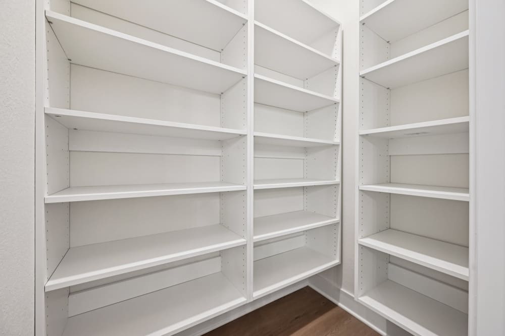 Oversized Closet with Multiple Storage at The Vivien in Vero Beach, Florida