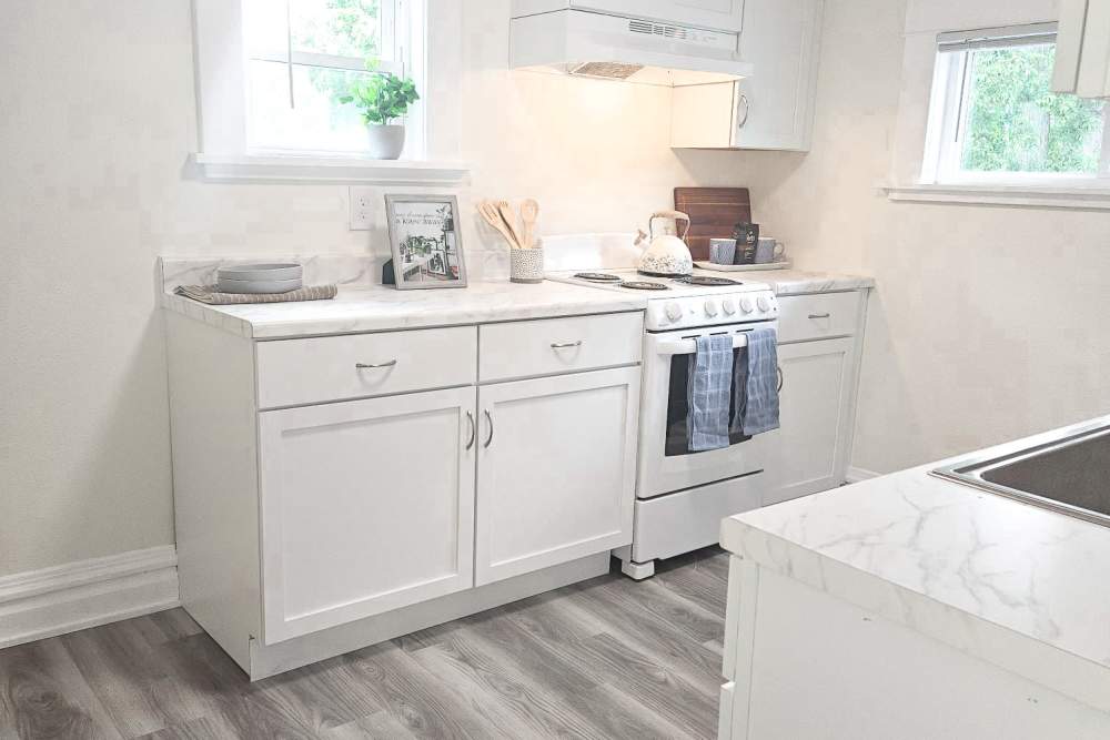 Modern White Kitchen