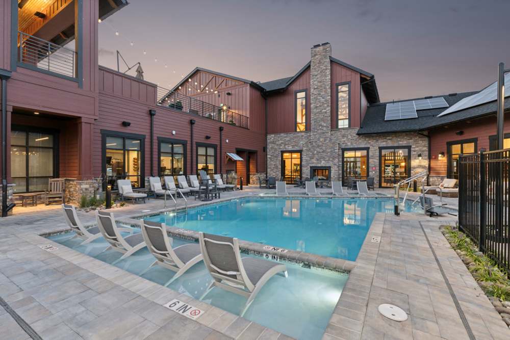 Pool at Upper East in Frederick, Maryland