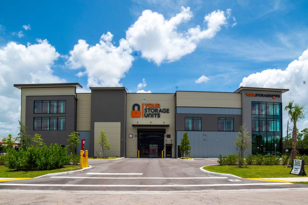 Exterior View of the Storage Facility at Your Storage Units Ft. Myers in Fort Myers, Florida
