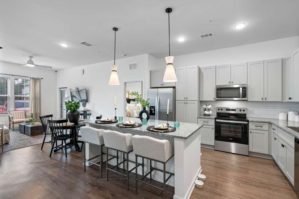 Modern Kitchen at Westport Lofts in Belville, North Carolina