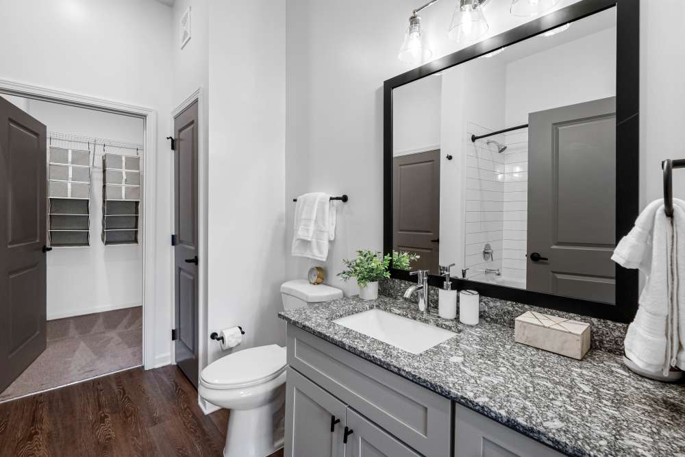 Modern Bath at Westport Lofts in Belville, North Carolina