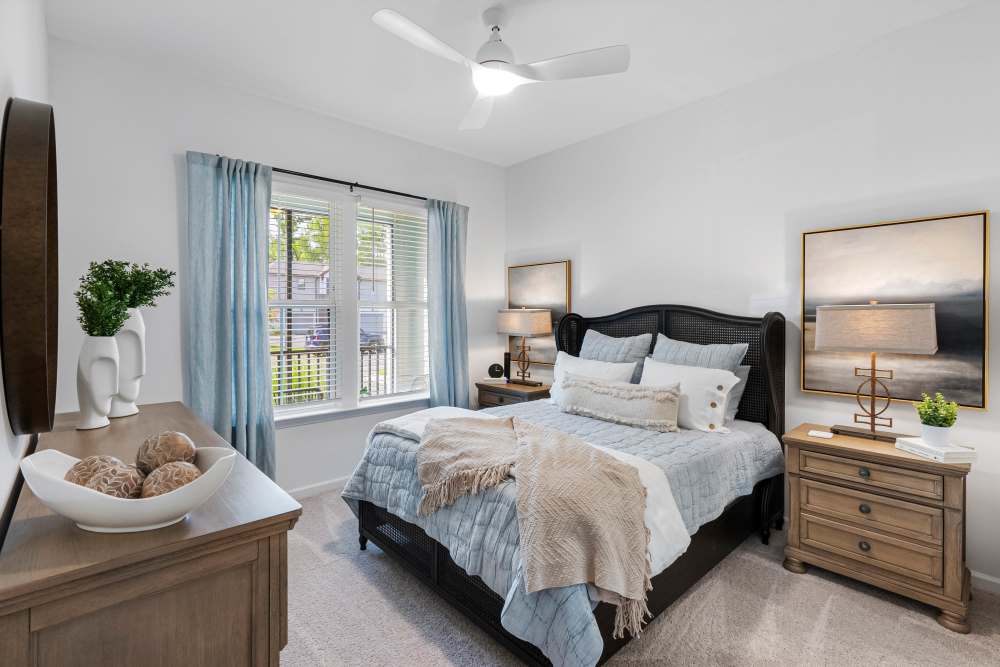 Modern Bedroom at Westport Lofts in Belville, North Carolina