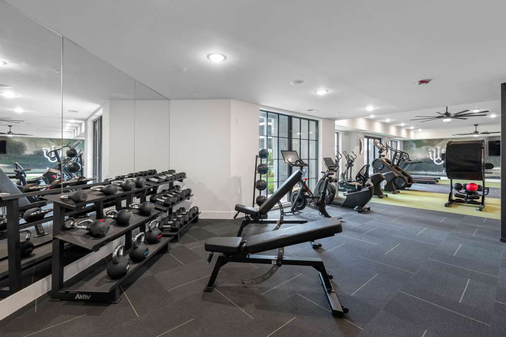Fitness Gym at Westport Lofts in Belville, North Carolina