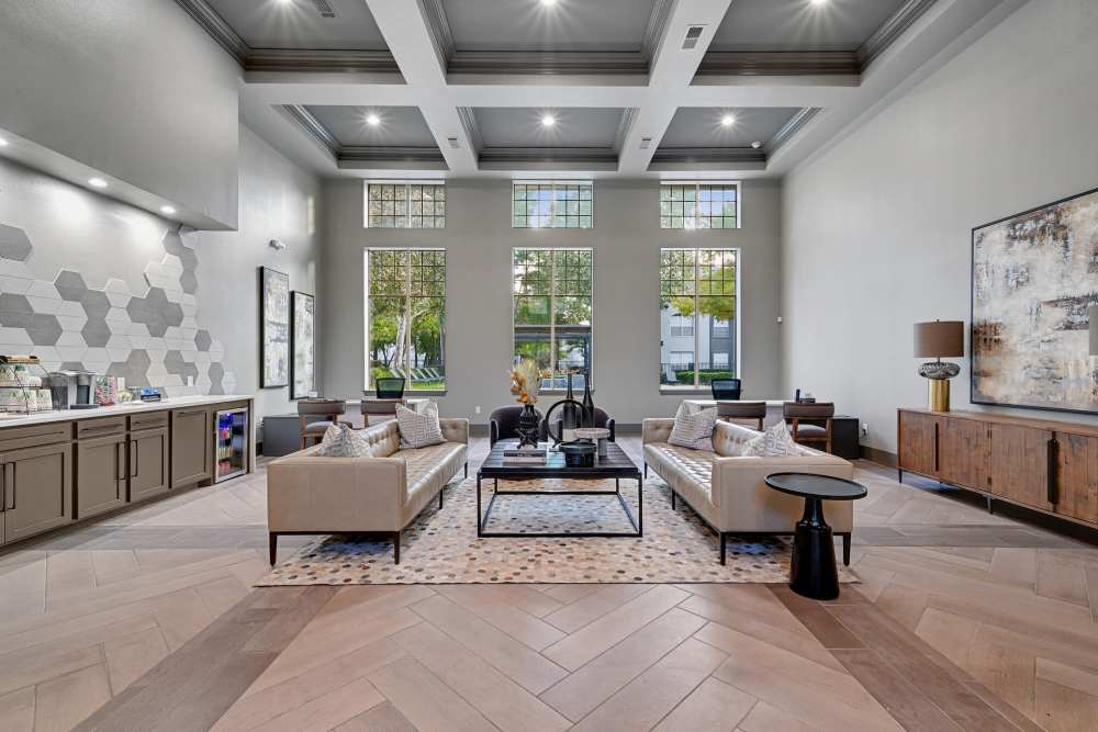 Premium-looking clubhouse at Lyndon in Houston,Texas