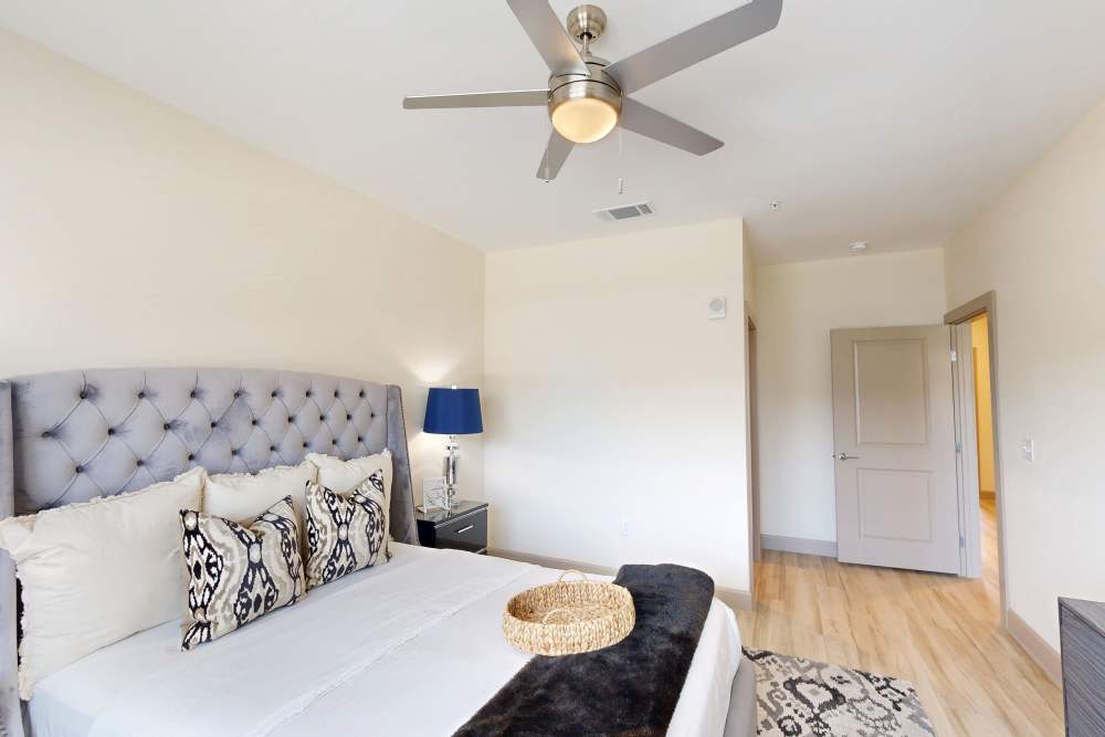 Bedroom in Townhome at Malloy Bridge Apartments in Seagoville, TX