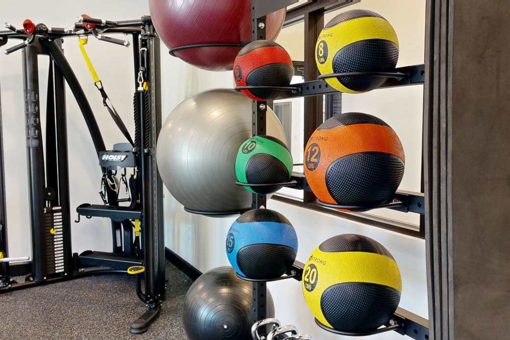 Fitness Center at Malloy Bridge Apartments in Seagoville, TX