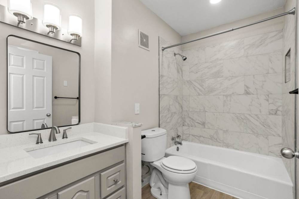Upgraded Bathroom