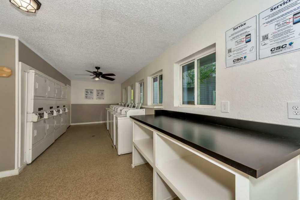 Laundry center at Hubbards Ridge in Garland, Texas