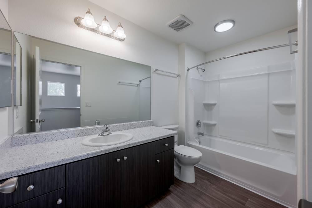 Bathroom at Stone Park in Lemoore, California