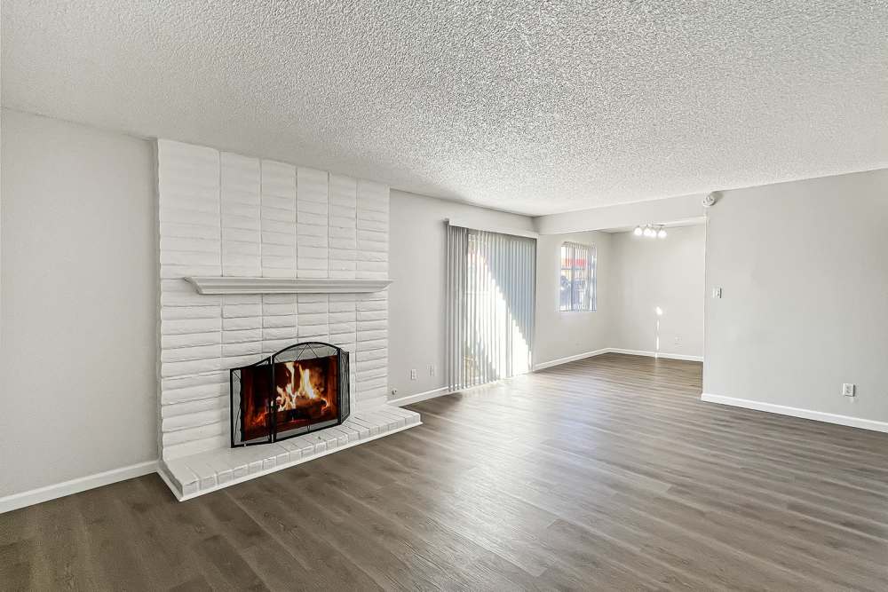Living room at Village of the Pines in Reno, Nevada