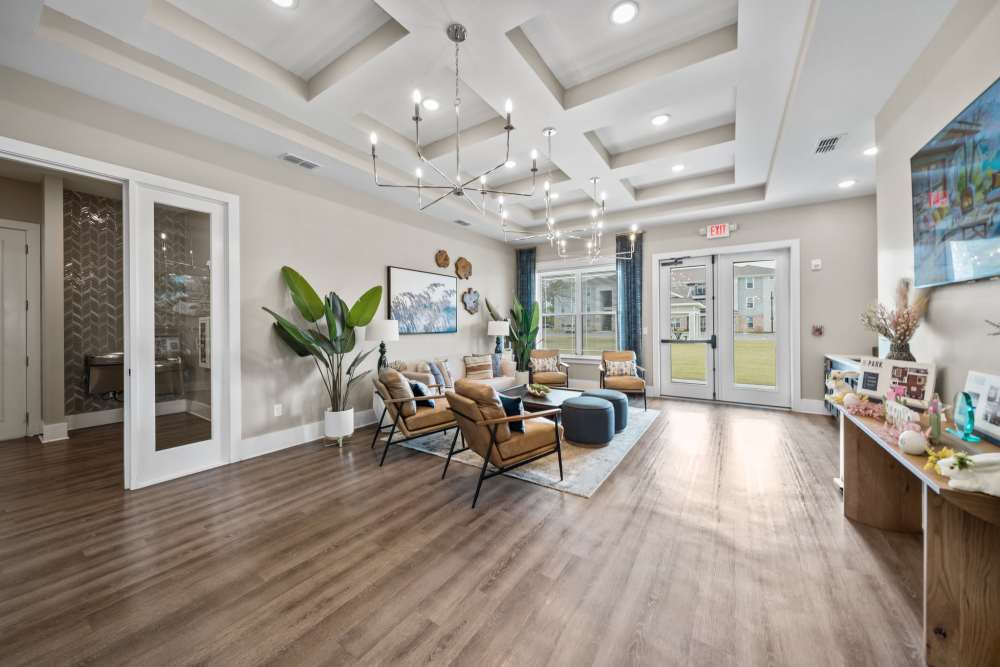 Large clubhouse at The Park at Massalina in Panama City,Florida