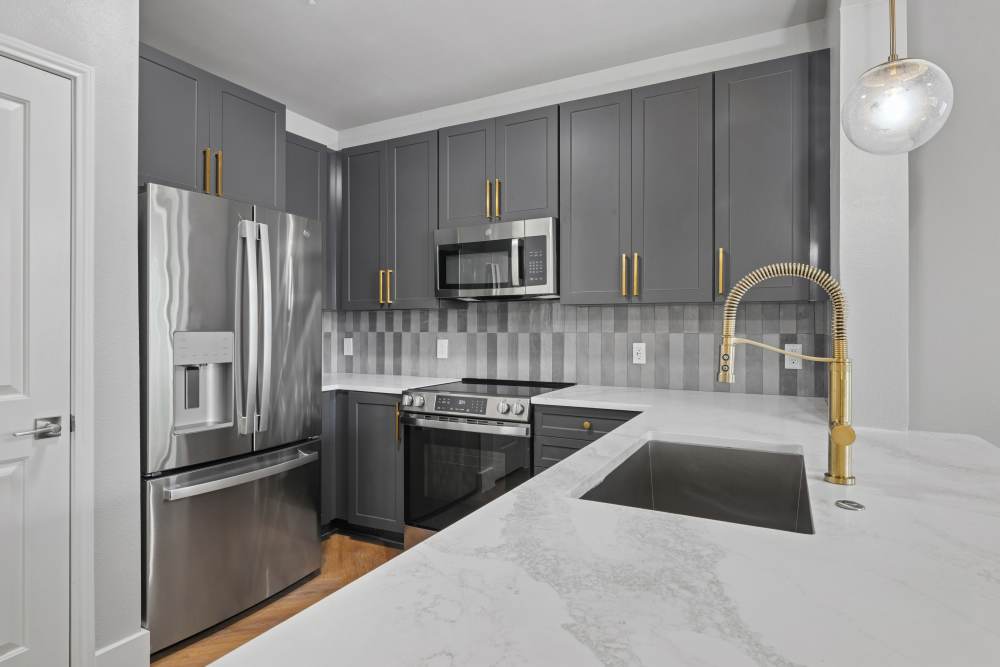 Modern Kitchen at Whitmore in Houston, Texas