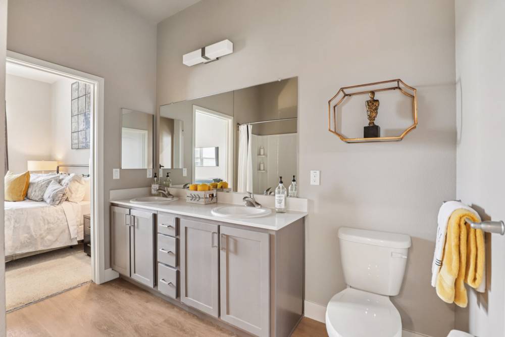Bathroom in BDX at Capital Village