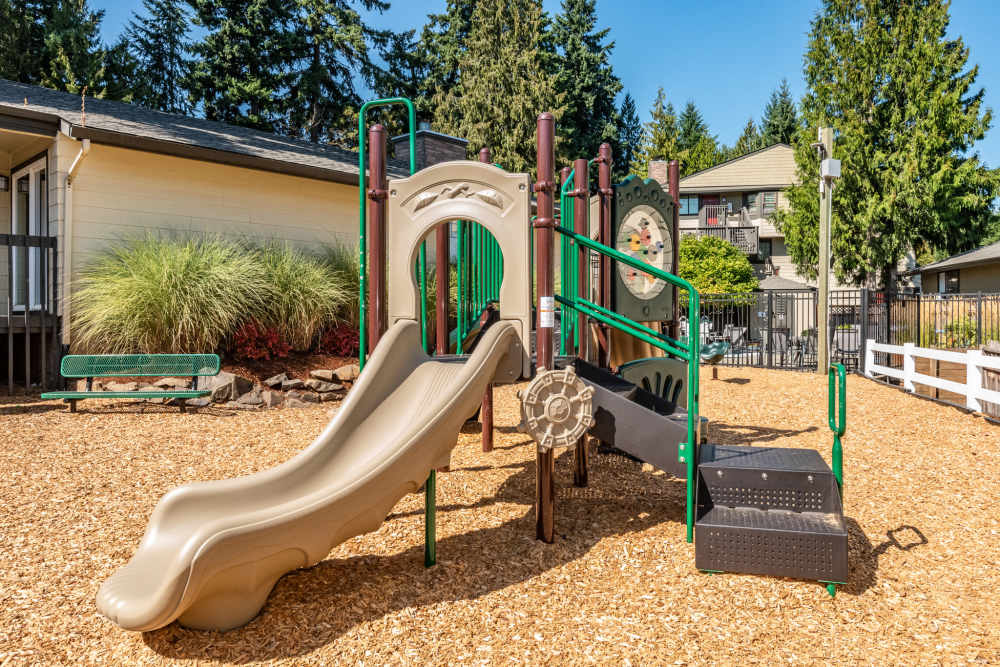 Playground at The Rosewood Apartments in Vancouver, Washington
