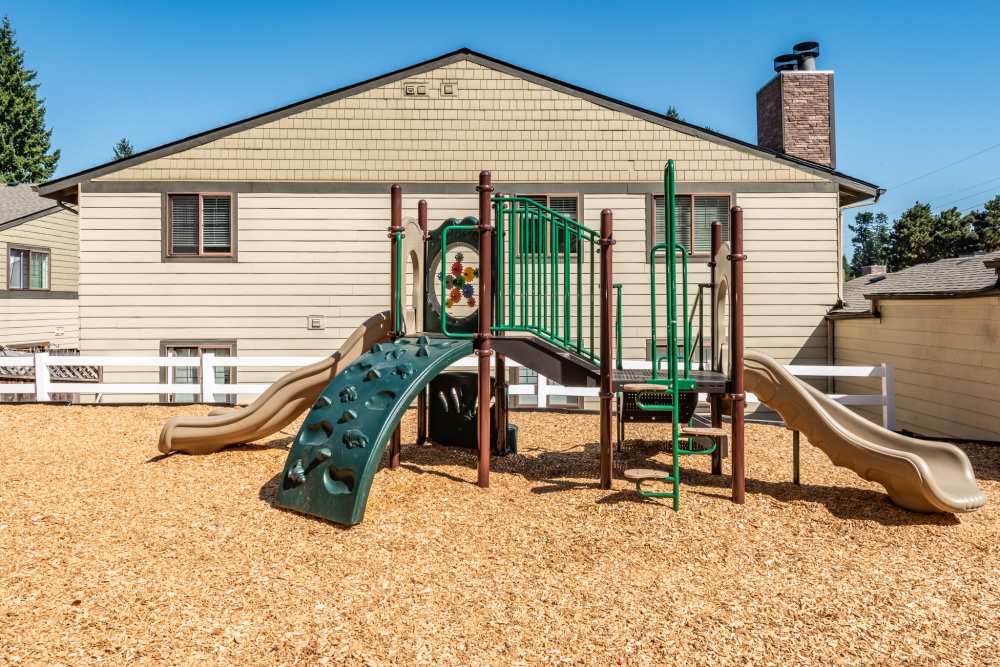 Playground at The Rosewood Apartments in Vancouver, Washington