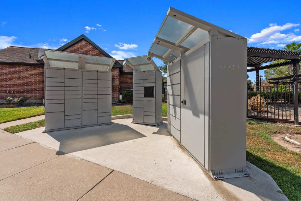 Mail area at Barnett in Houston, Texas