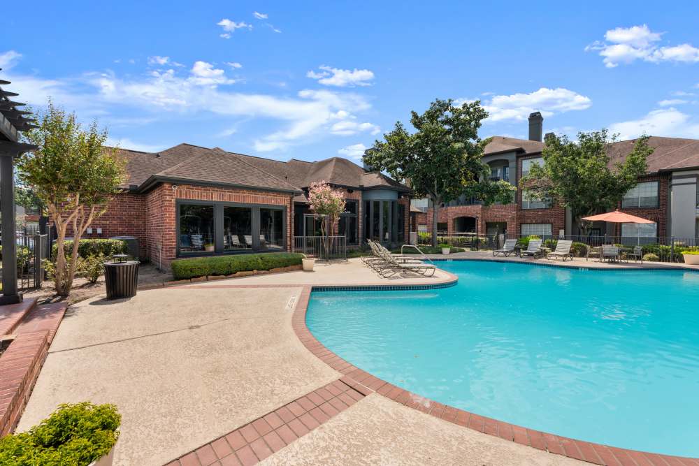 Charming pool at Barnett in Houston, Texas
