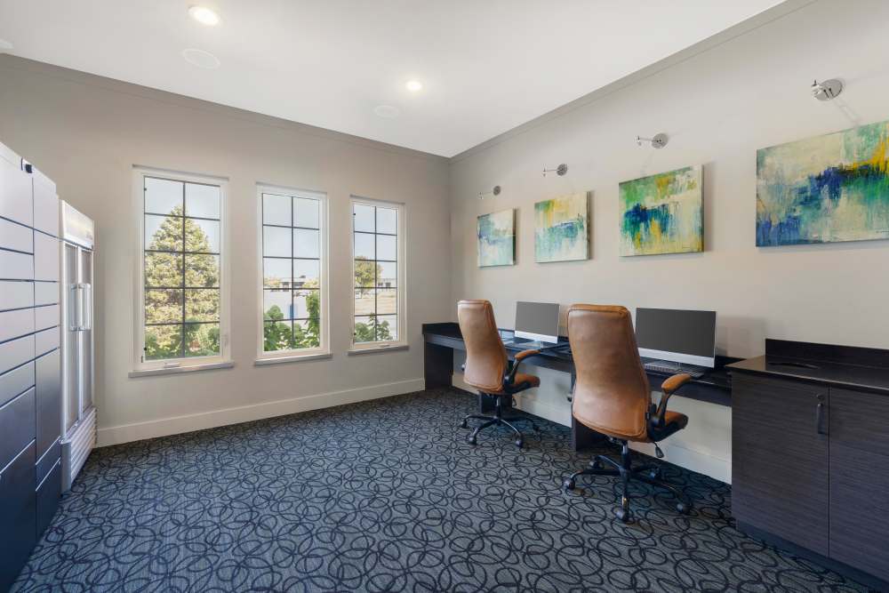 Co-working space at Eastland Trails in Independence, Missouri