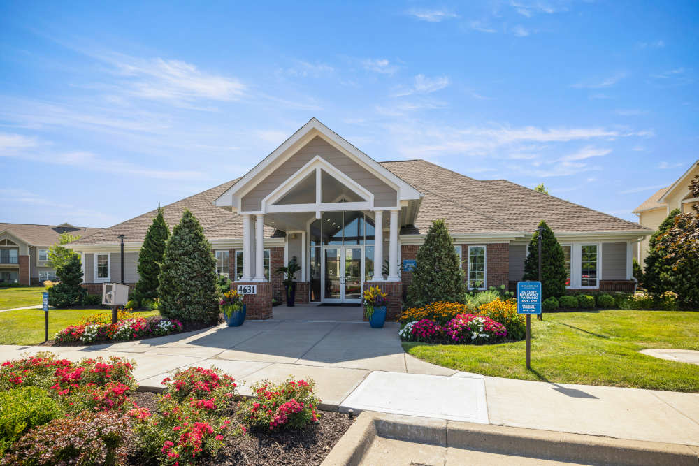 Apartment exterior at Eastland Trails in Independence, Missouri
