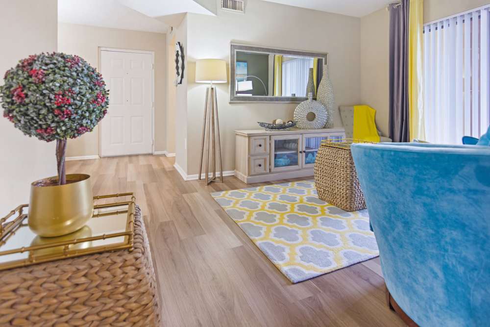 Unit living room view Fairway View in Hialeah, Florida