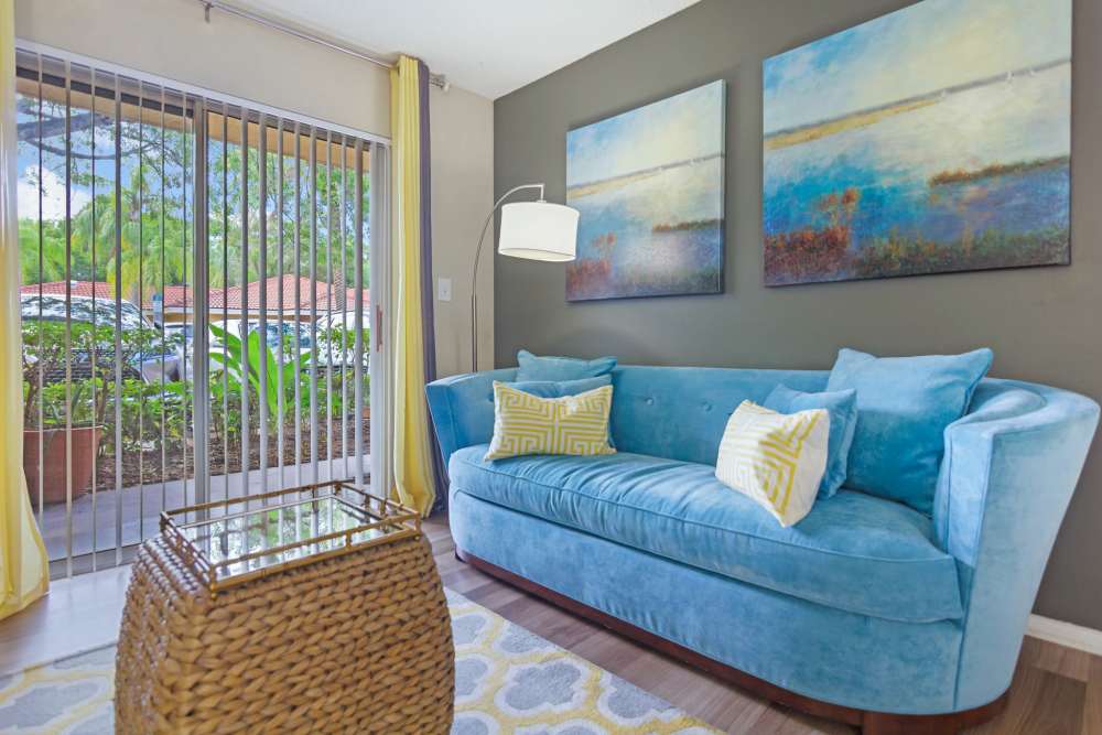 Living room Fairway View in Hialeah, Florida