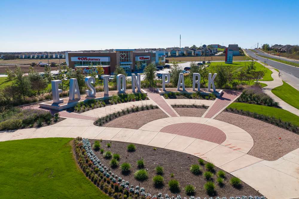 Beautiful park at BB Living Easton Park in Austin, Texas