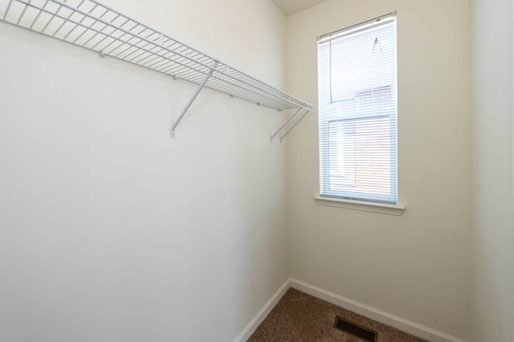 Walk-in-closet at RiverWatch Apartments in Elkridge, Maryland