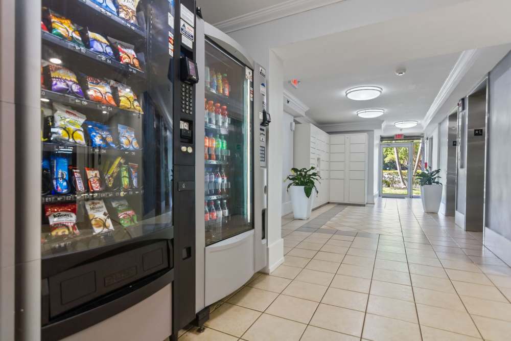 Community Lobby and Mailroom at Forest Place