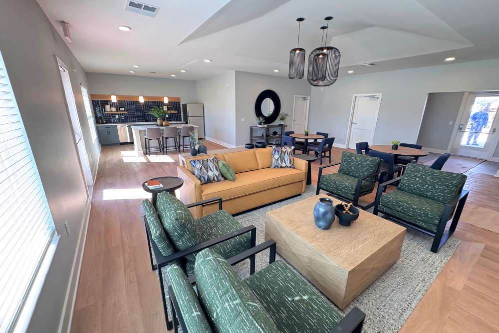 Clubhouse seating at Addison Grove in Avon Park,Florida