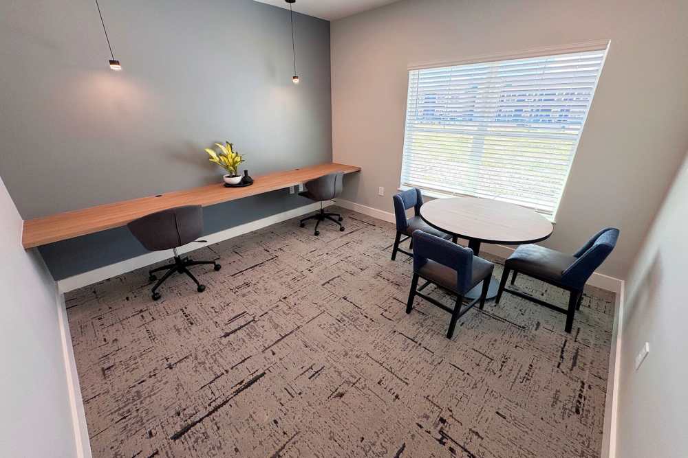 Work station at Addison Grove in Avon Park,Florida